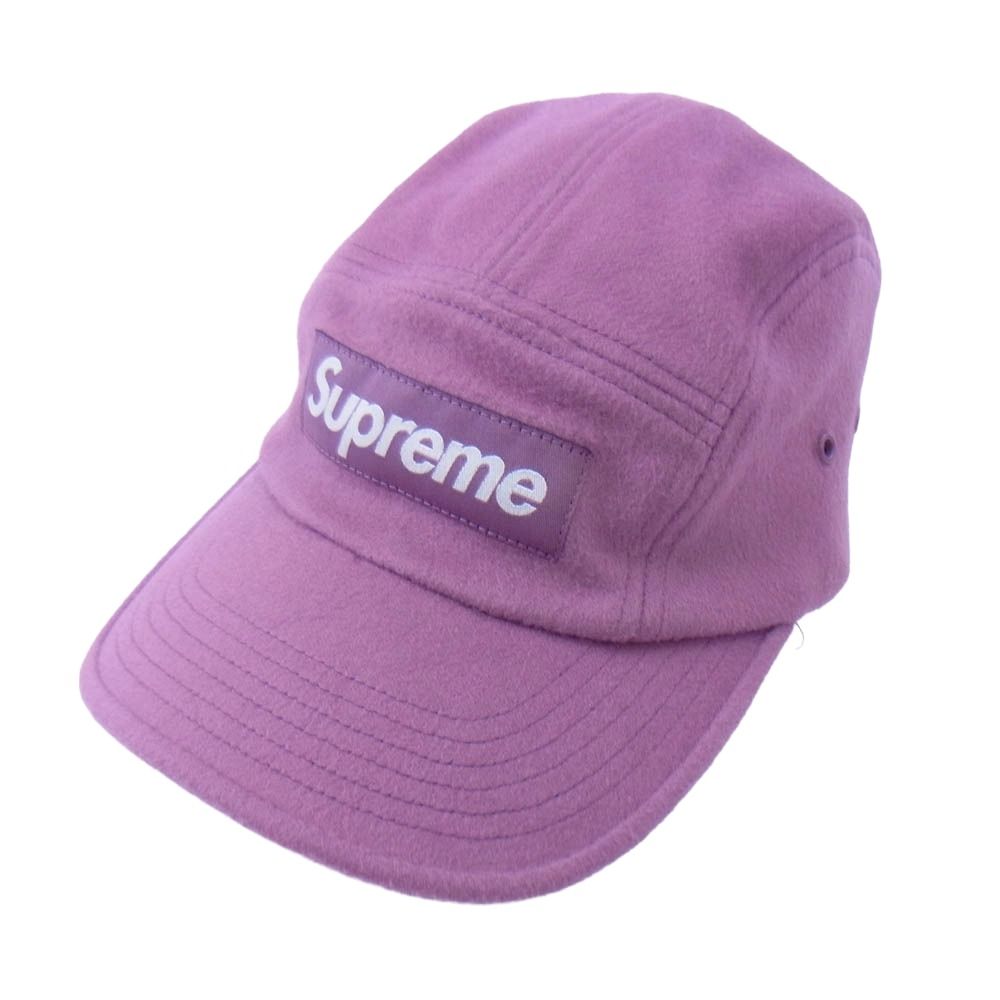 Supreme シュプリーム 17 AW CAPOLAVORO Wool Camp Cap カーポラヴォーロ ウール キャンプ キャップ パープル系