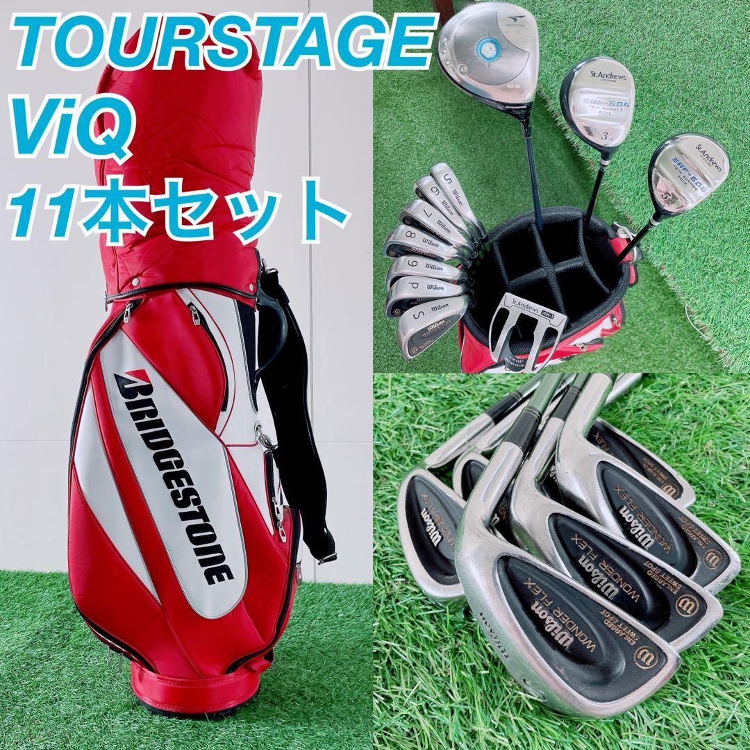 ゴルフクラブ メンズセット ツアーステージ ViQ 入門 N1753