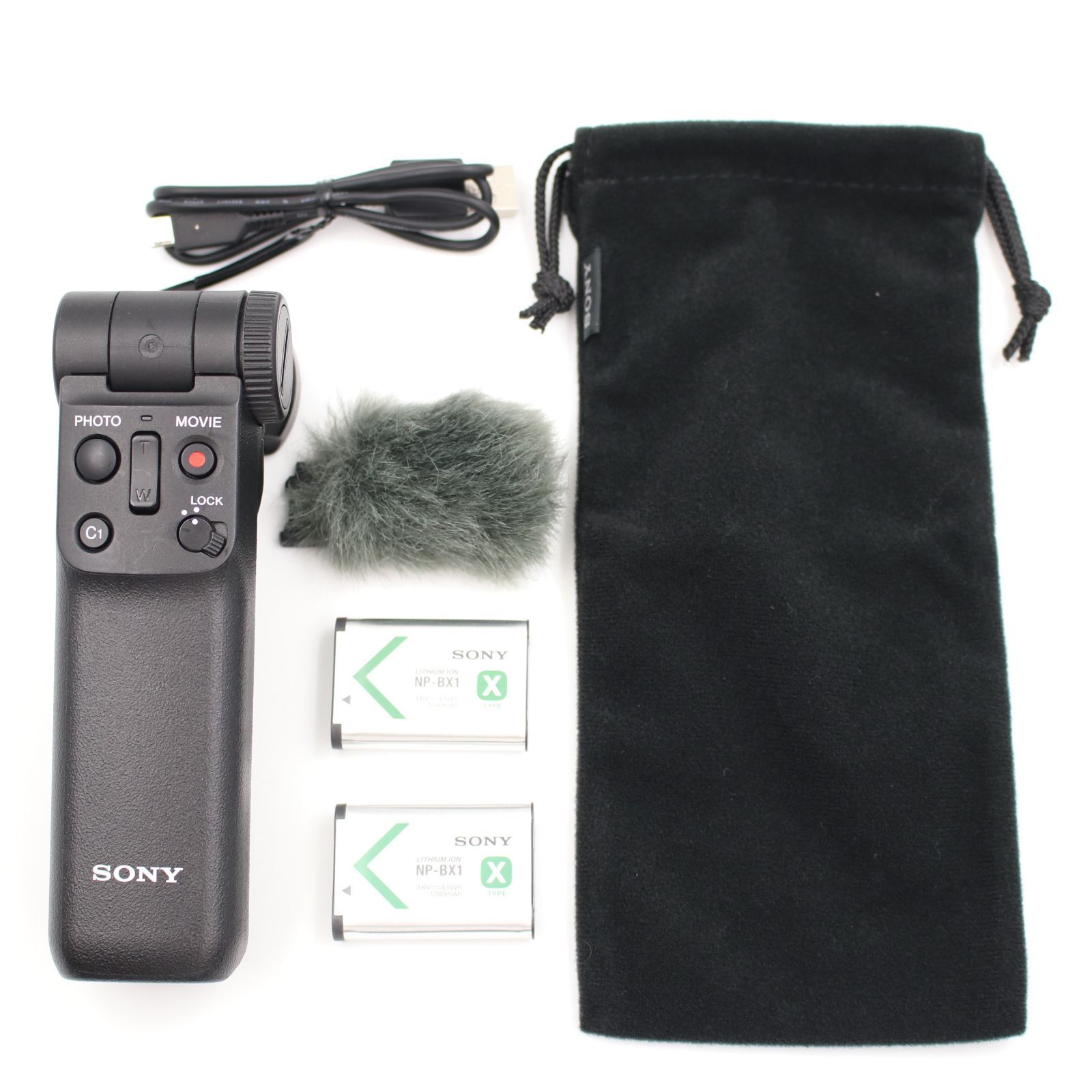 □新品同様□ SONY VLOGCAM ZV-1G シューティンググリップキット