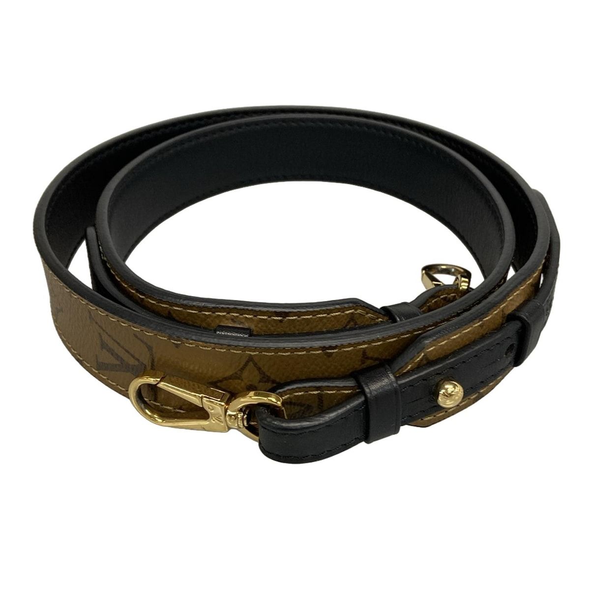 ルイヴィトン ショルダーストラップ モノグラムリバース ショルダーストラップX 調整 幅3CM J02371 モノグラムリバース