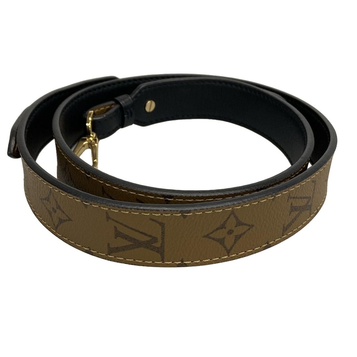 ルイヴィトン ショルダーストラップ モノグラムリバース ショルダーストラップX 調整 幅3CM J02371 モノグラムリバース