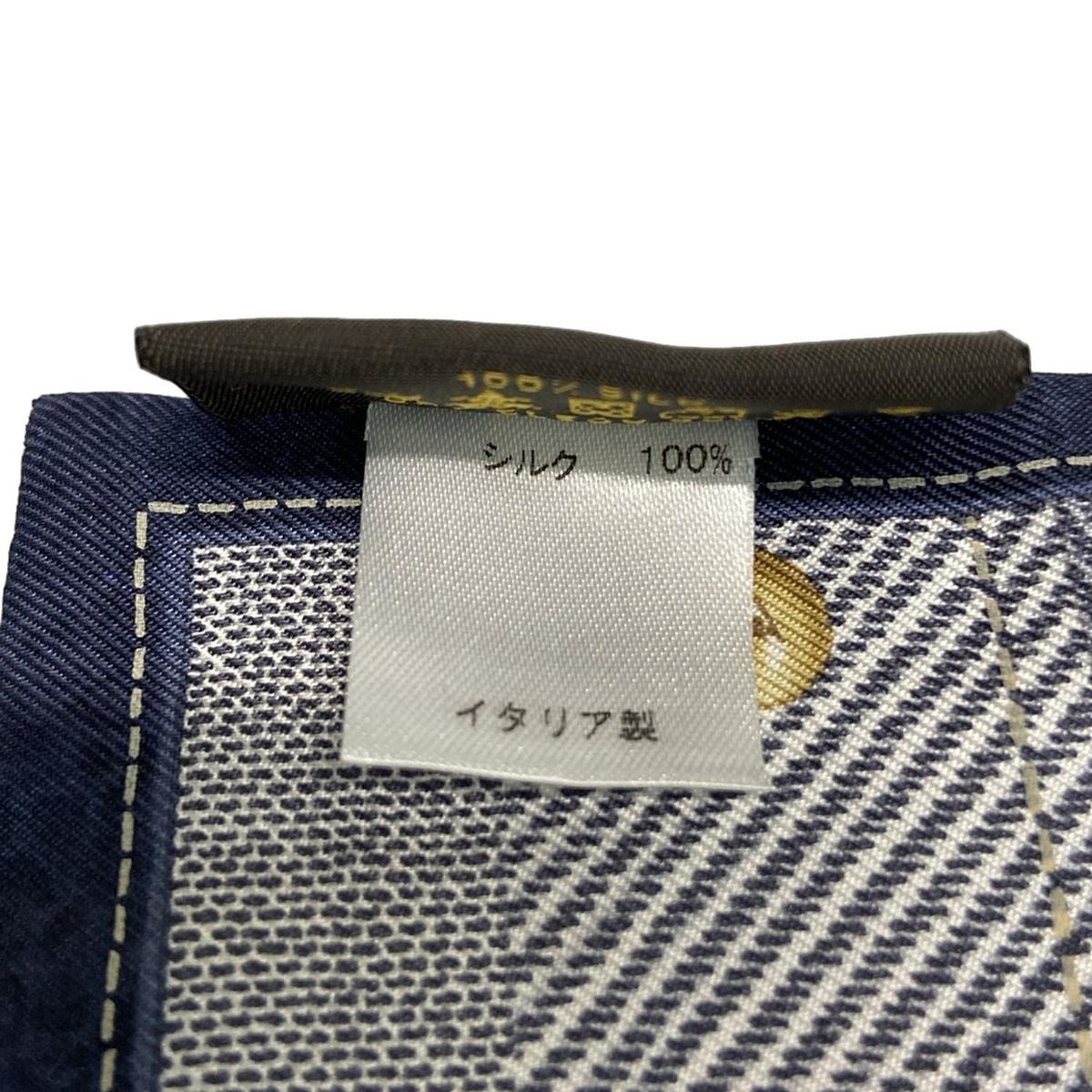 LOUIS VUITTON(ルイヴィトン) スカーフ 120 x 6 cm美品 バンドー