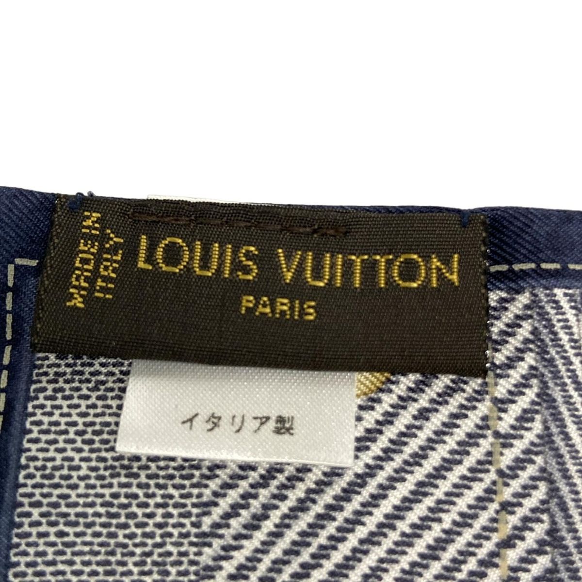 LOUIS VUITTON(ルイヴィトン) スカーフ 120 x 6 cm美品 バンドー