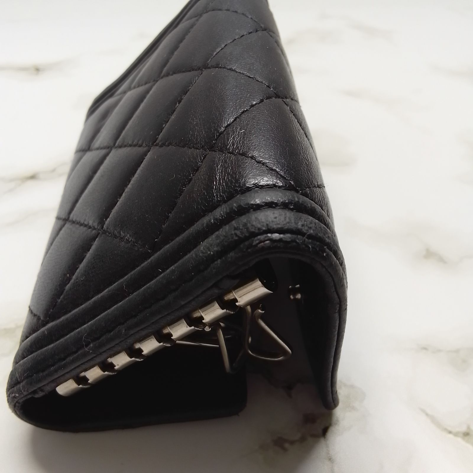  APB 13 シャネル ボーイシャネル 6連キーケース 箱-シール-カード付き シルバー金具 キーケース 小物