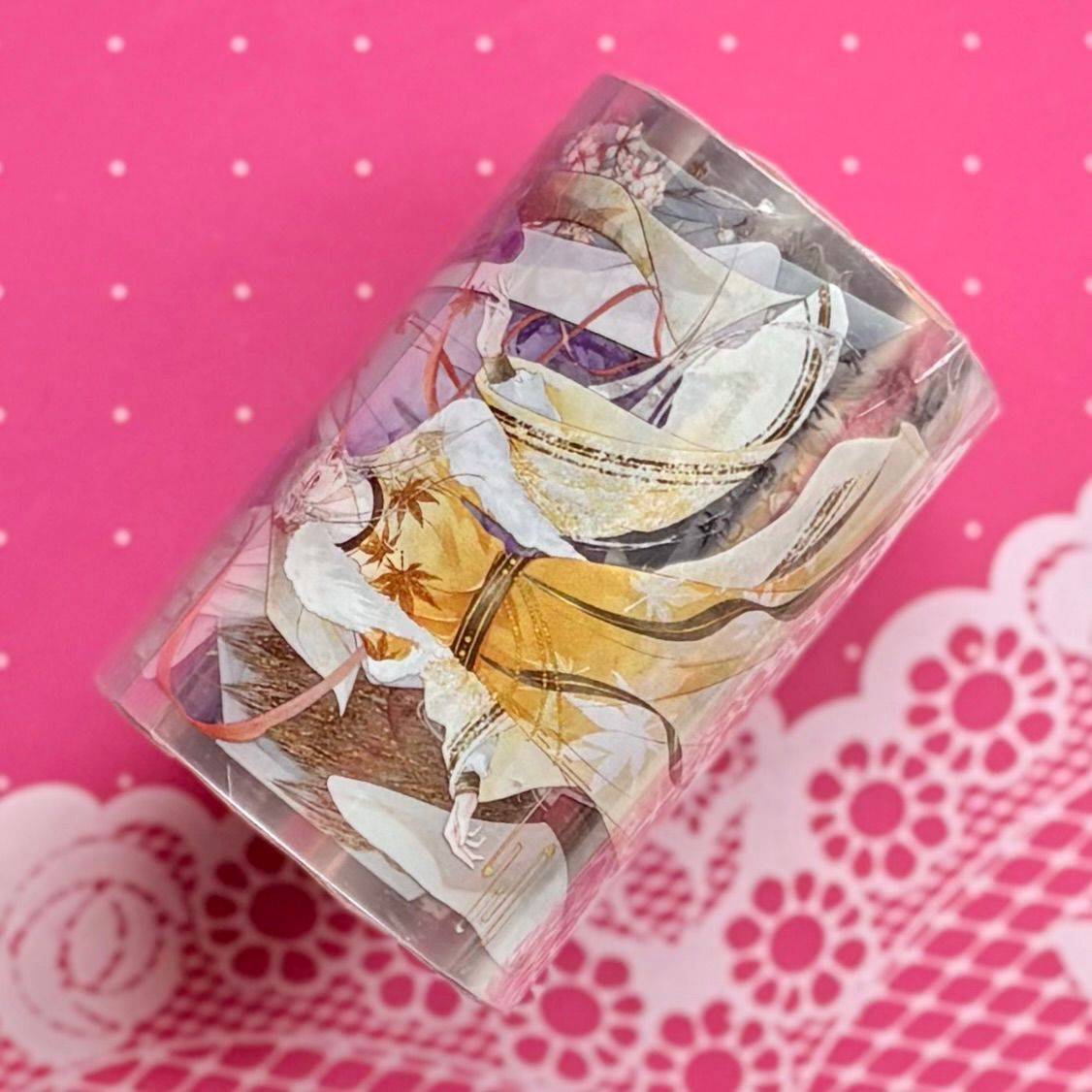 PET 眉眼如画 6cm×5m 100cm/loop 海外マスキングテープ 海外マステ