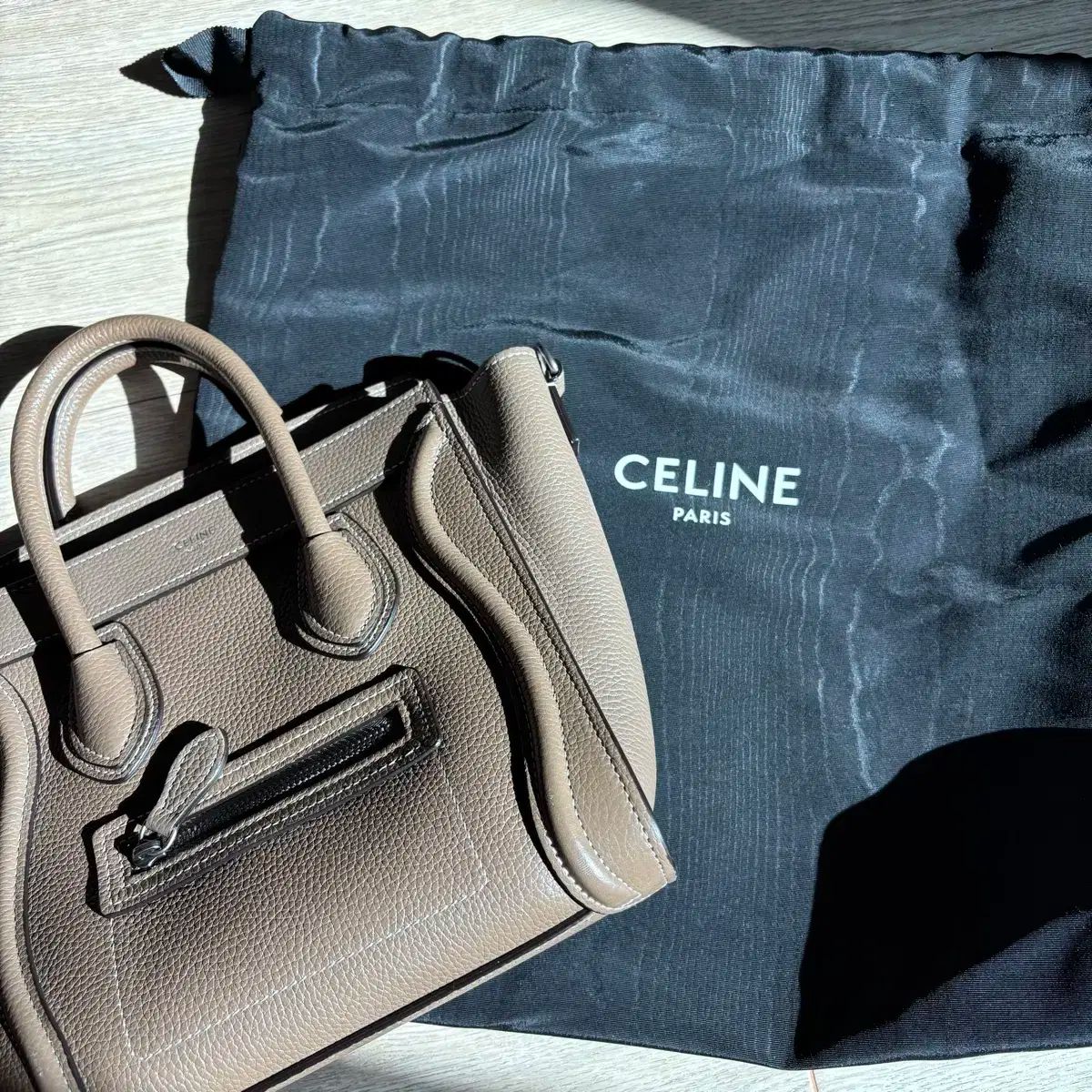 Celine セリーヌ ナノ ラゲージバッグ ダストバッグ