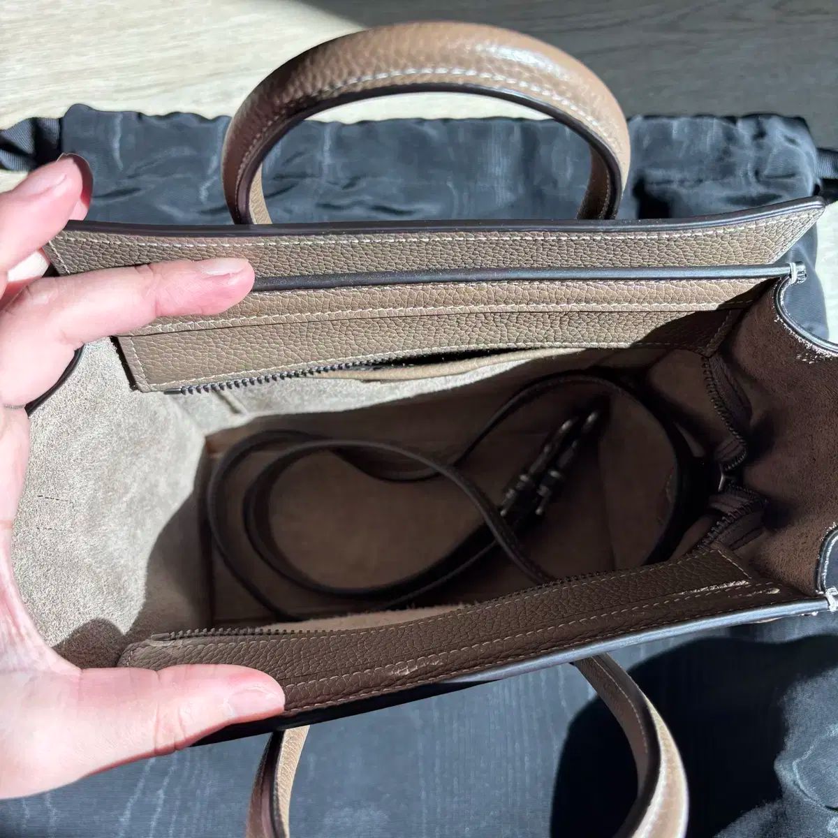 品質100％保証! Celine セリーヌ ナノ ラゲージバッグ ダストバッグ