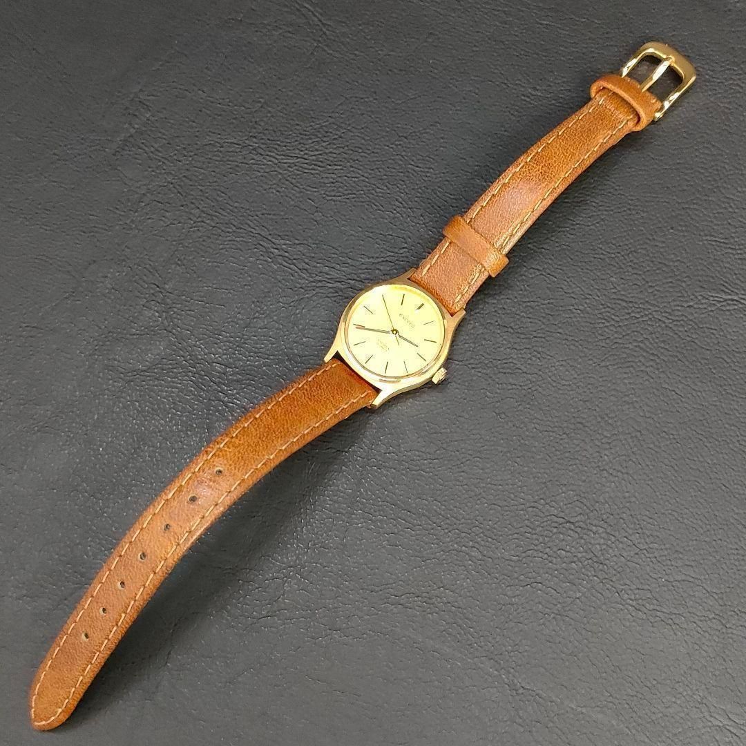 759-21 極美品 CITIZEN シチズン EXCEED エクシード ゴールド ブラウン