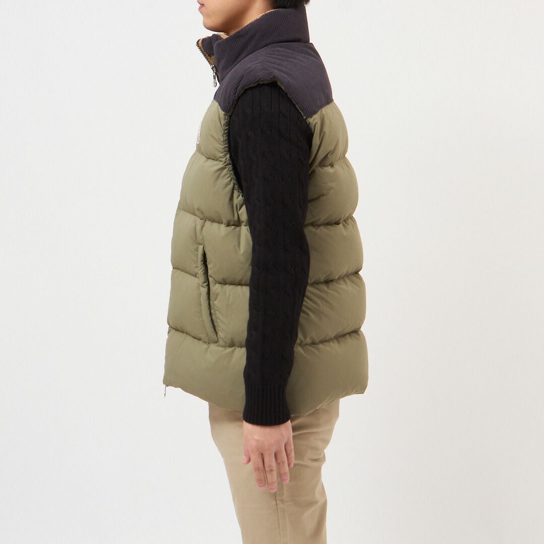 メンズ ダウンベスト