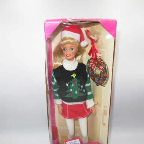 1996年☆90's☆Barbie☆バービー☆Holiday ショップ Season Barbie
