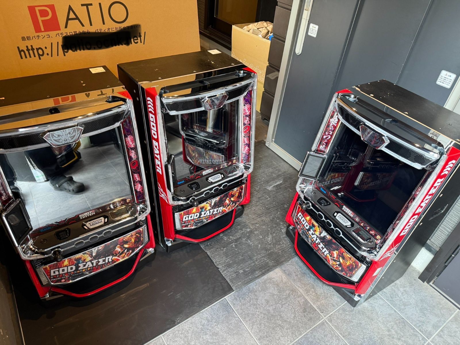 スマスロ ゴッドイーターリザレクション　実機　簡易ユニット付き　【パチスロ】 スマスロ ゴッドイーターリザレクション 実機 ⭐️簡易ユニット付