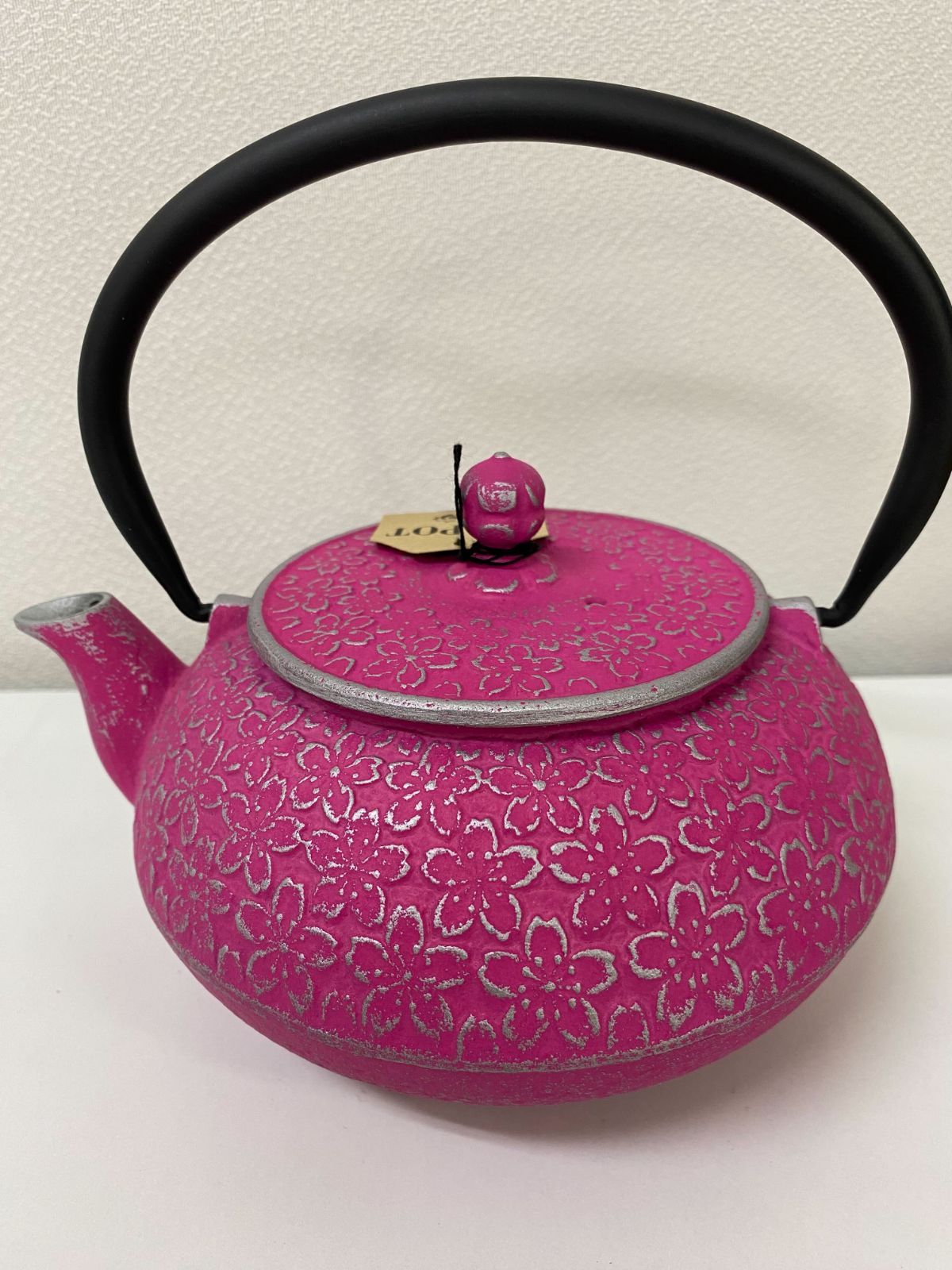 南部鉄器 ロジアソシエイツ 桜 急須 ピンク