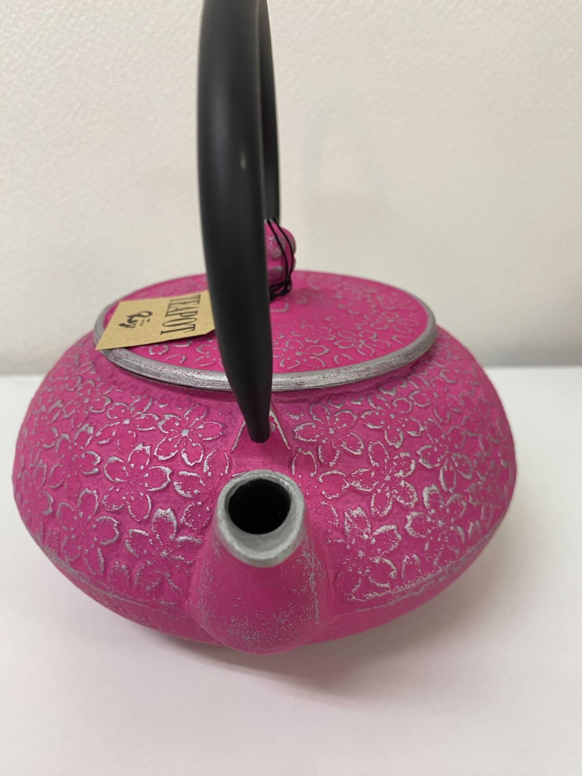 南部鉄器 ロジアソシエイツ 桜 急須 ピンク