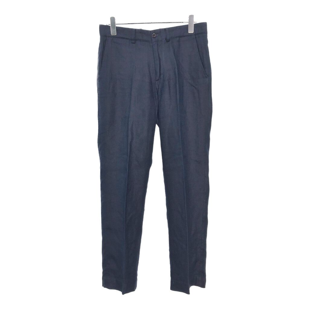 Polo by Ralph Lauren ポロ ラルフローレン SMITH PANT リネンパンツ ネイビー メンズ W32 L32 古着 V6061