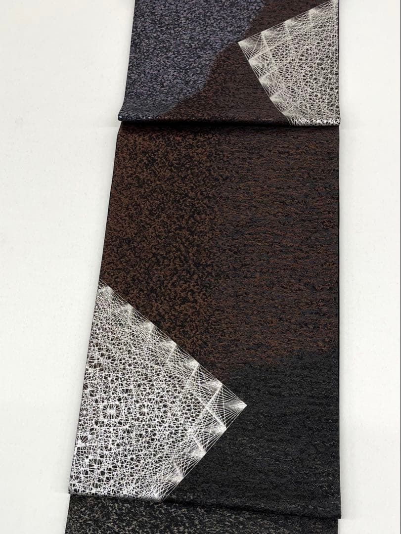 光彩友禅 堤順三 落款入 袋帯 正絹 お太鼓柄 D140 - メルカリ