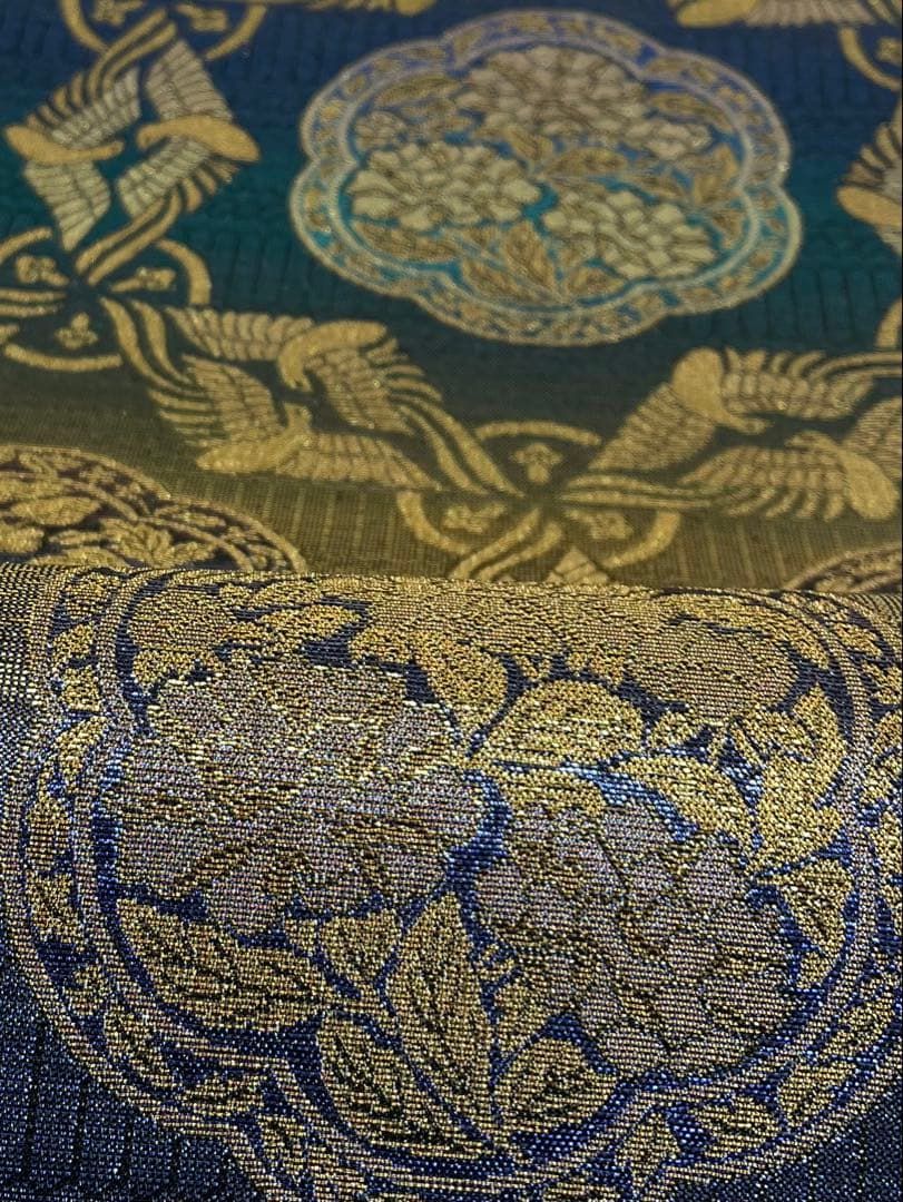 甲冑漆芸定 袋帯