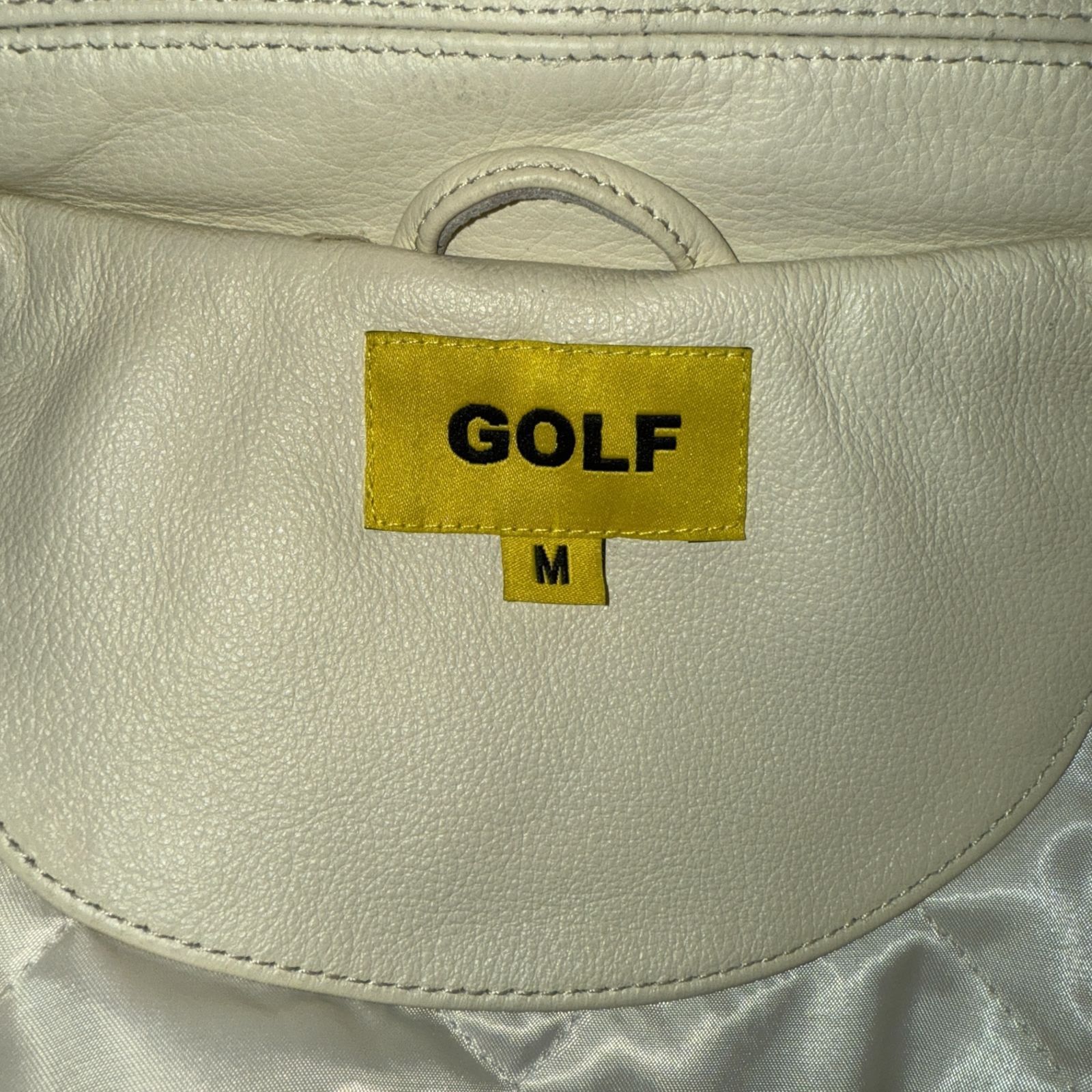 GOLF WANG 】ゴルフワン エアブラシ ハート ボンバージャケット M 