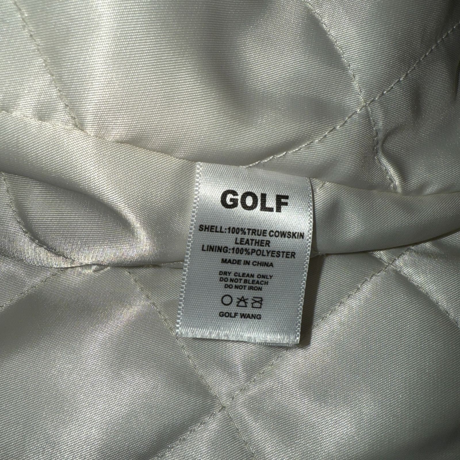 GOLF WANG 】ゴルフワン エアブラシ ハート ボンバージャケット M 
