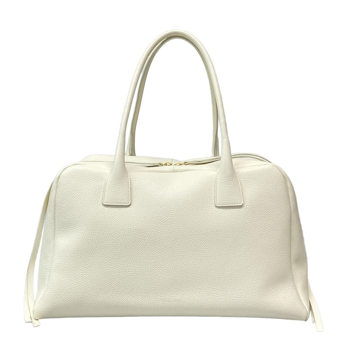 FRENZLAUER フレンツラウアー ボストンバッグ 白 本体ロックなし レザー