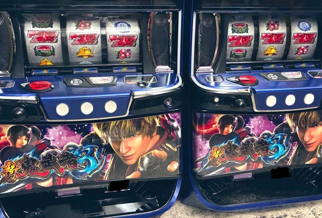 スマスロ 新鬼武者3 実機 ⭕️簡易ユニット付⭕️ - メルカリ