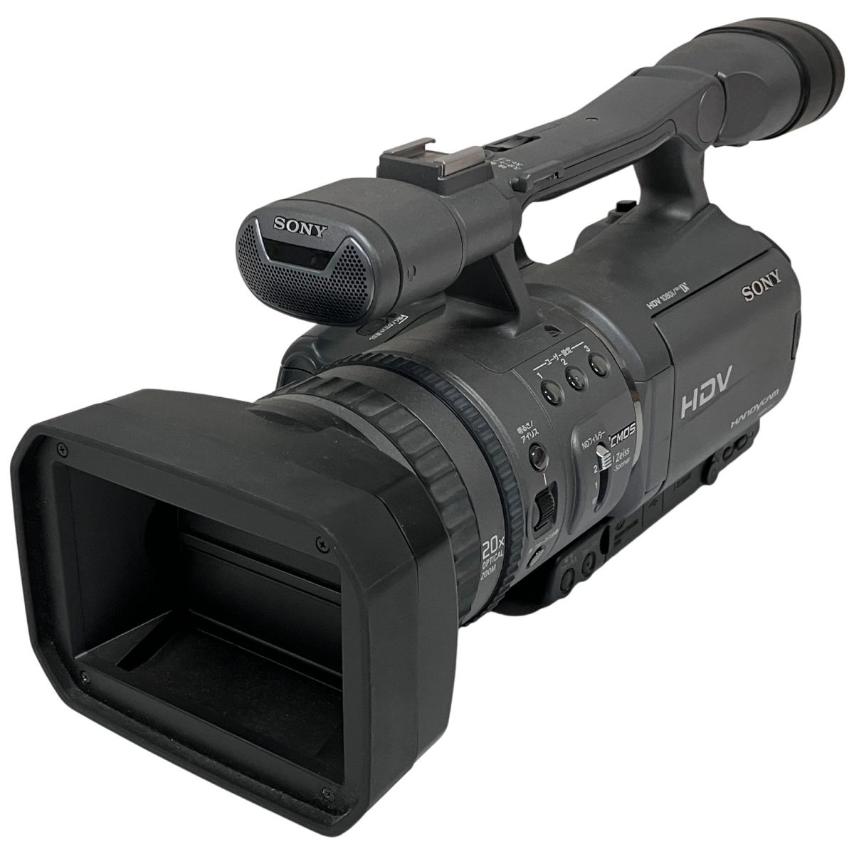 SONY HDR-FX7 HANDYCAM 3CMOS Carl Zeiss Vario-Sonnar 2007年製 ビデオ カメラ ソニー ハンディカム 撮影 F10611448