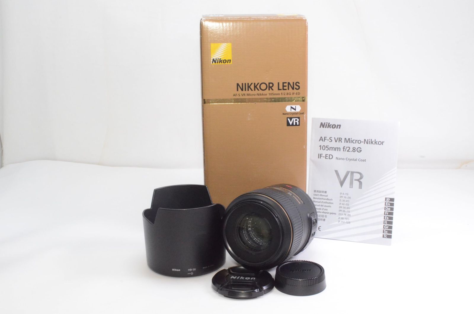 品 Nikon ニコン AF-S VR Micro Nikkor 105mm f 2.8 G IF-ED 単焦点マイクロレンズ