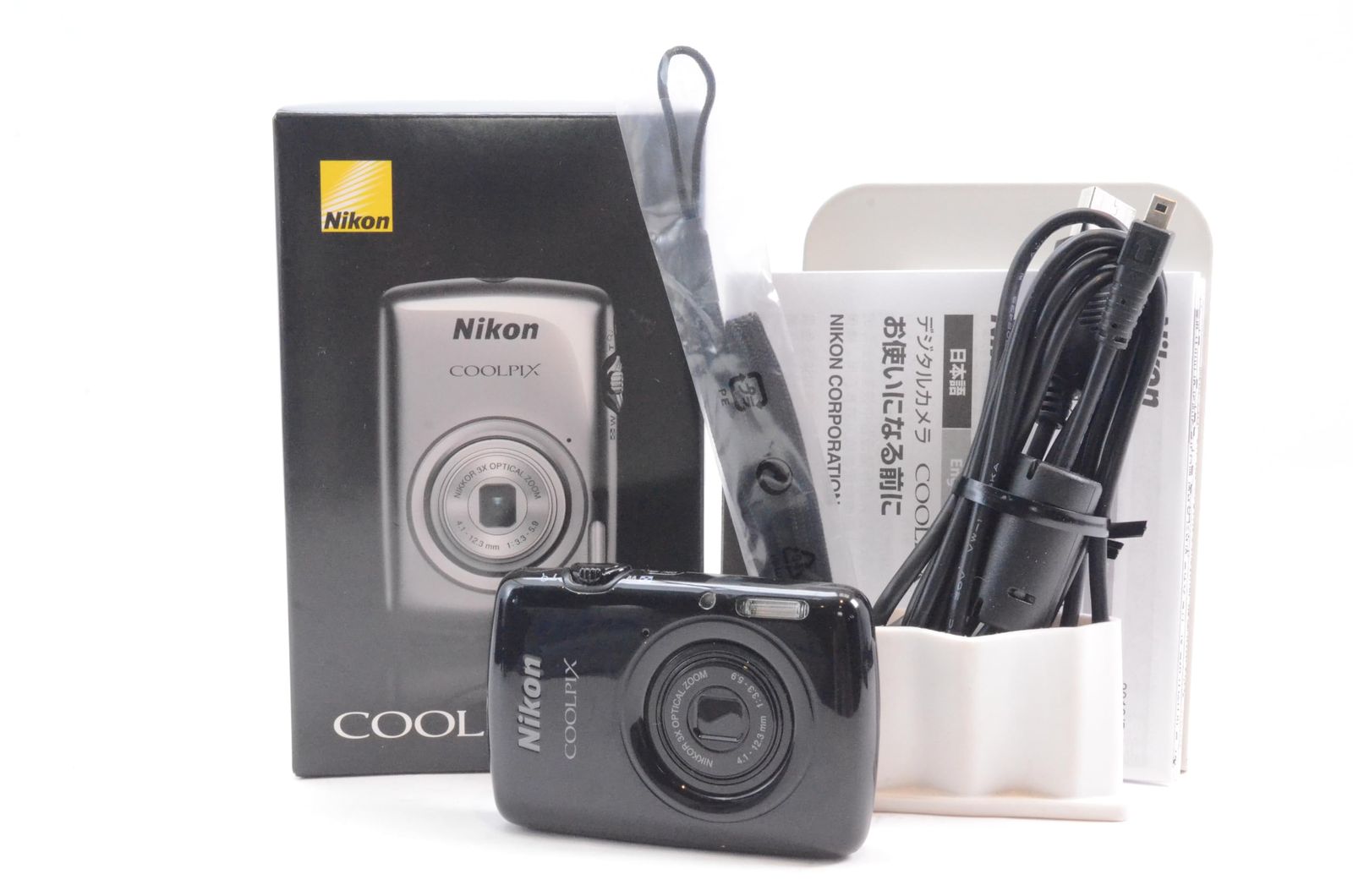 Nikon COOLPIX S01 シルバー コンパクトデジタルカメラ ジャンク