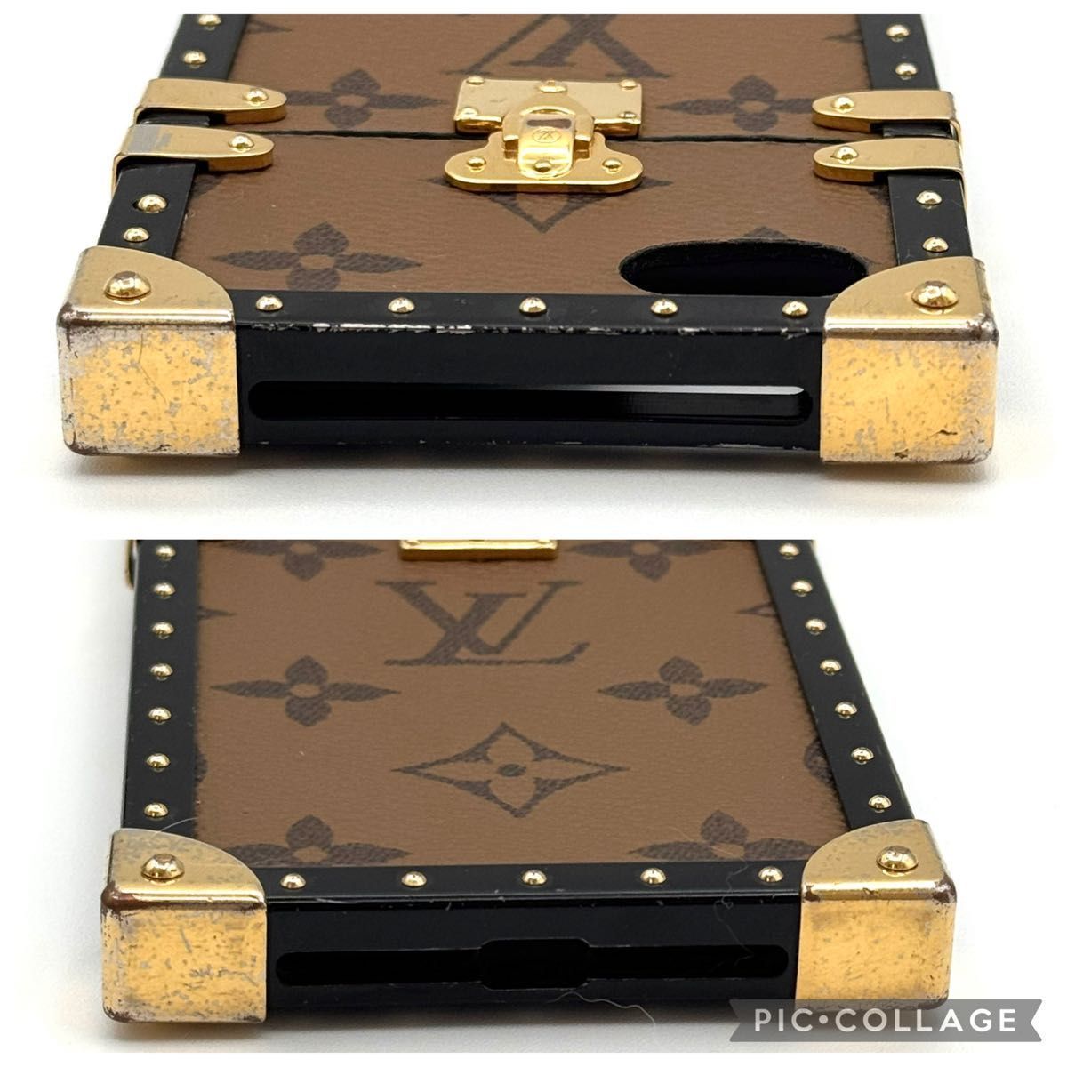 ルイヴィトン iPhone 7／8／SE アイトランク スマホケース 1046 - メルカリ