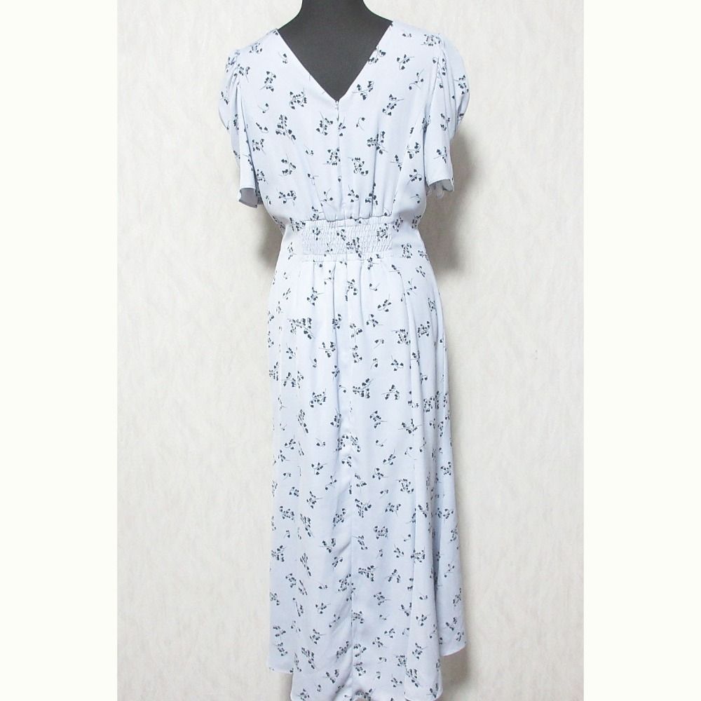 美品 Herlipto ハーリップトゥ Muguet-Printed Mermaid Dress
