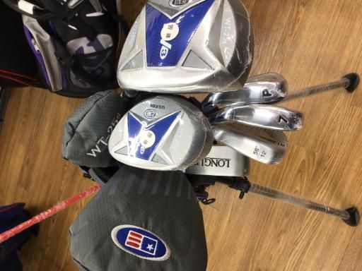 U.S. Kids Golf ULTRALIGHT WT-25 45 2020 6S GREY BLUE キャディバッグ付き USA クラブセット CS オリジナルカーボン フレックスその他 ジュニア キッズ 子供用 右利き 右用 Nランク