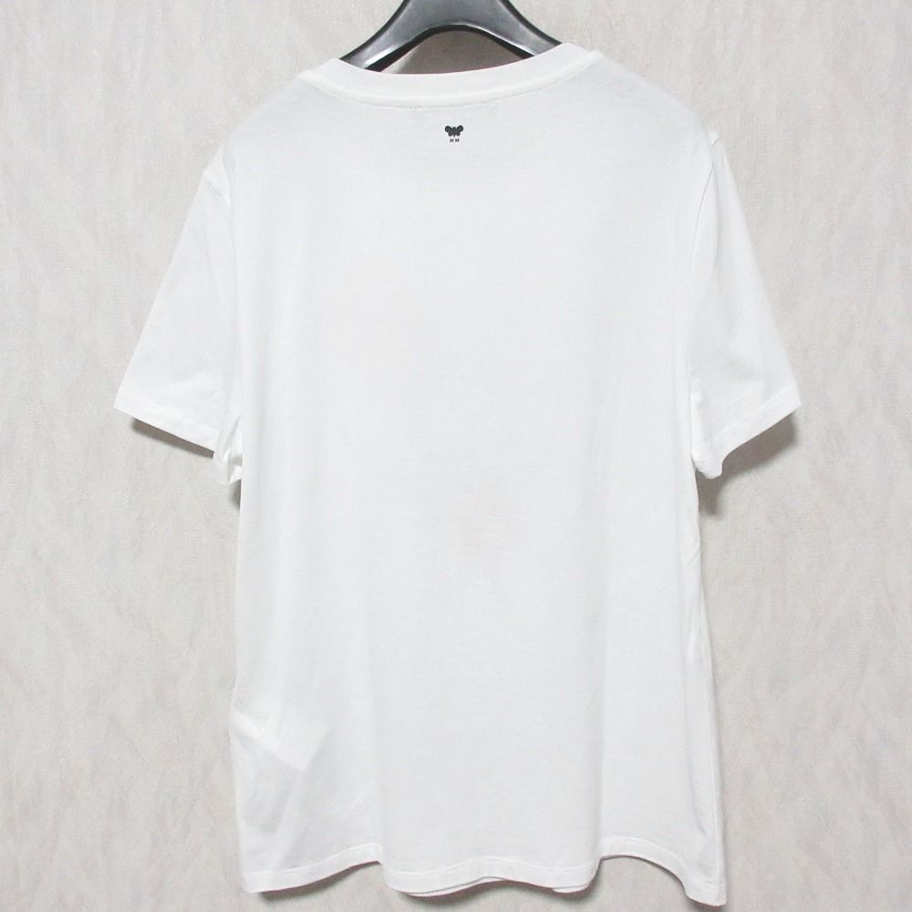 24SS Weekend Max Mara ウィークエンドマックスマーラ NERVI Tシャツ 半袖 カットソー 2415971051 M ホワイト レディース 古着