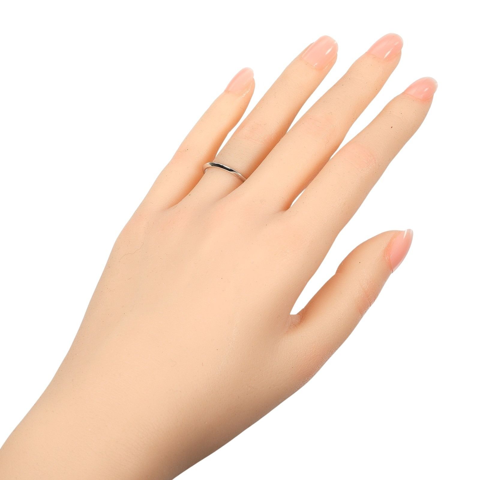 TIFFANY-Co. ティファニー ナイフエッジ Pt 950プラチナ 10.5号 レディース 2.5 g リング 指輪