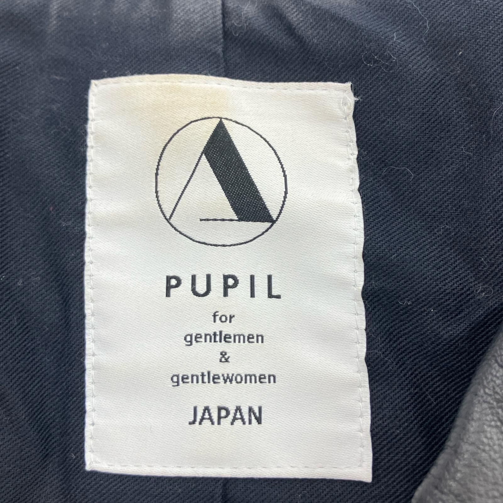 A PUPIL アピューピル ラムスキン レザーライダースジャケット sizeS