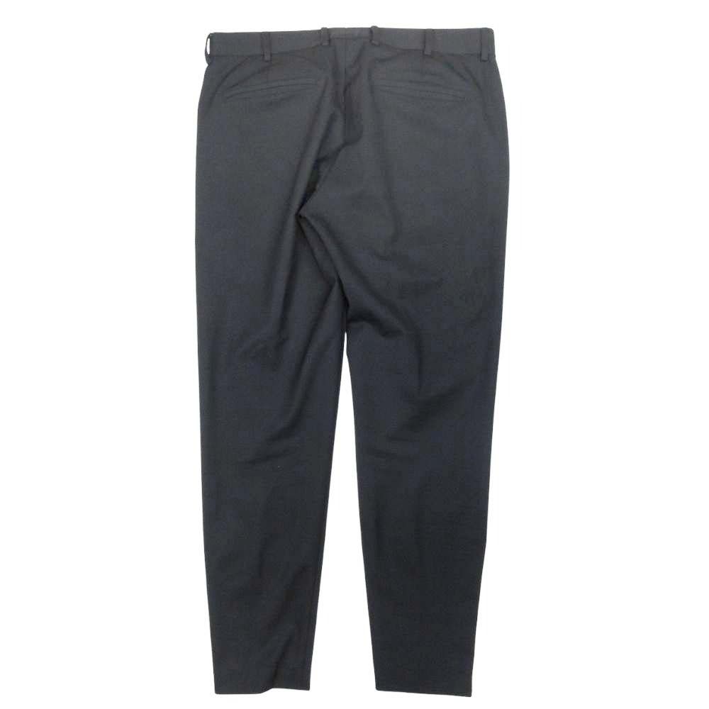 PT TORINO ピーティートリノ ACTIVE EPSILON ZIP ストレッチ スラックス パンツ 裾ジップ ウール混 48 黒 ブラック メンズ 古着