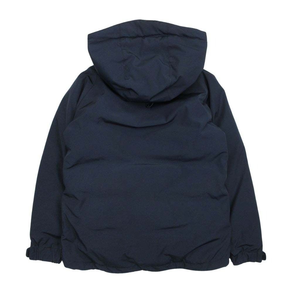 25aw NANGA ナンガ ROCOCO 別注 HINOC ヒノック リム フード ダウンジャケット アウター ブルゾン 44 紺 ネイビー メンズ 古着