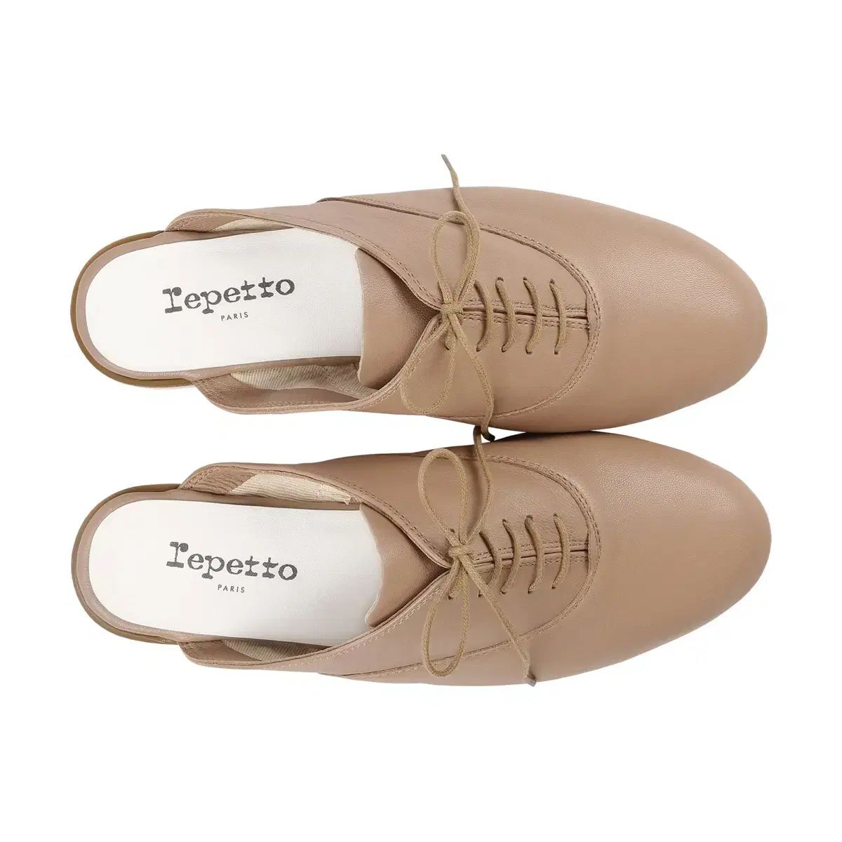 レペット ルイーズ ミュール ベージュ 38