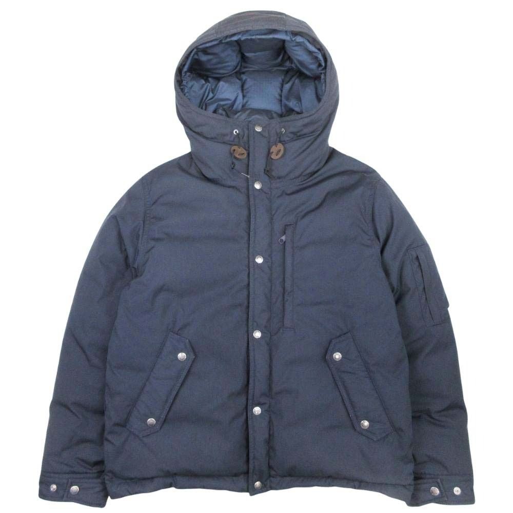 THE NORTH FACE PURPLE LABEL ノースフェイス パープルレーベル ショート ダウンジャケット 光電子 ND2871N L 紺 メンズ 古着