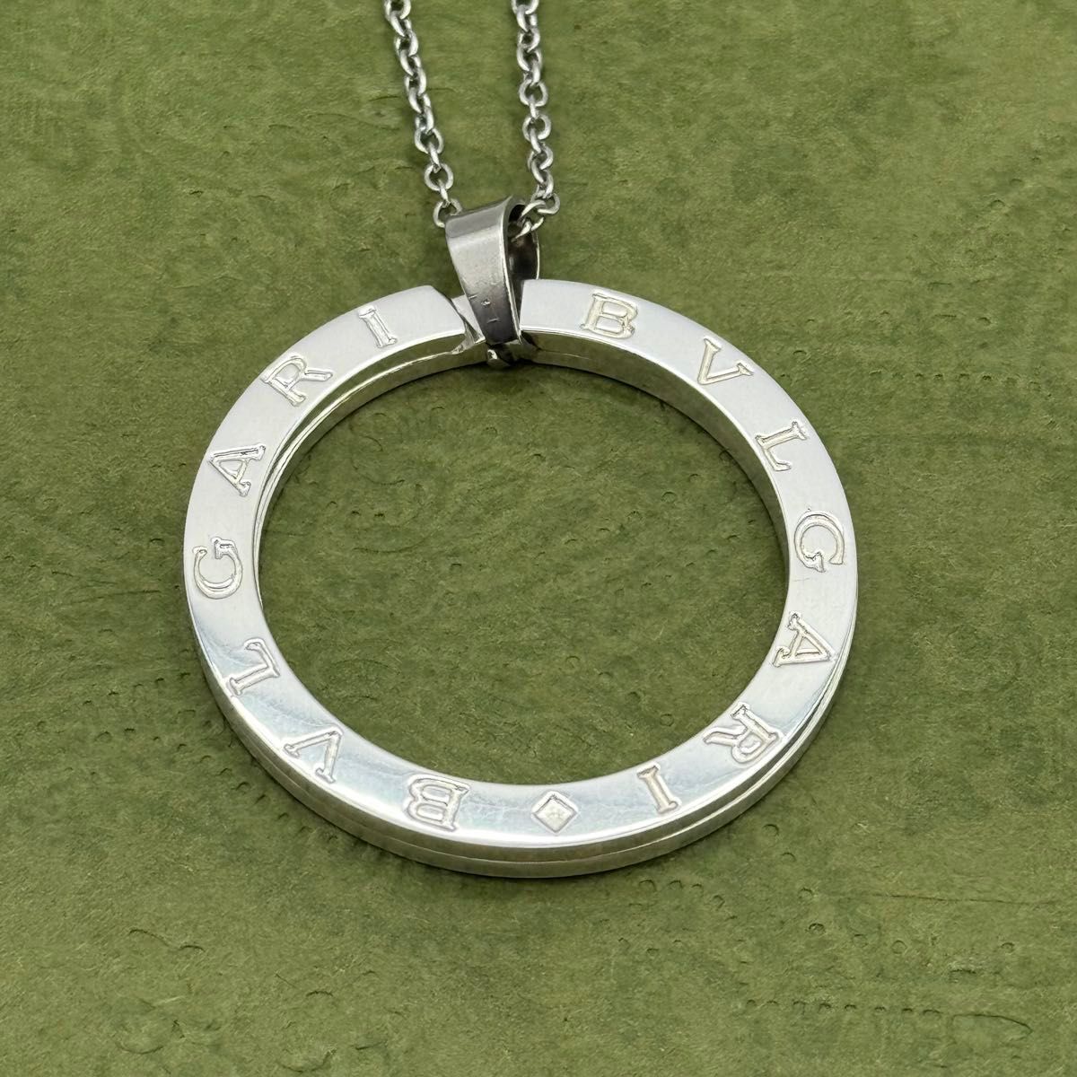 BVLGARI ビーゼロワン リングロゴ ネックレス 039633