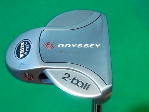 オデッセイ WHITE STEEL 2 ball 35インチ パター PT スチール フレックスその他 メンズ 男性用 右利き 右用 Dランク ゴルフクラブ