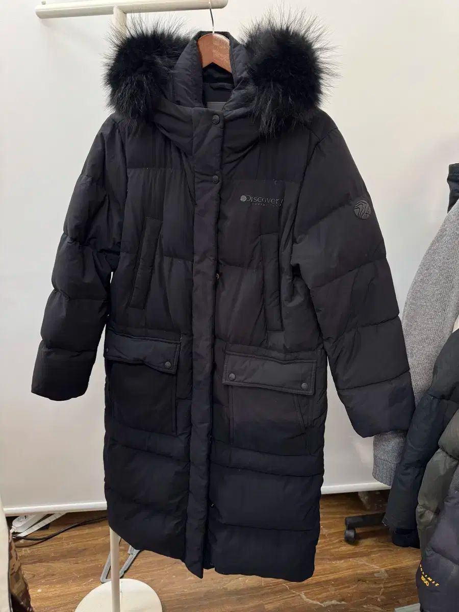 DISCOVERY リー レディース ダウンジャケット ロング丈 95 m
