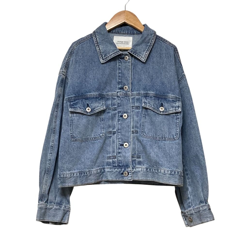 美品 23SS Arpege story アルページュストーリー オーバースリーブ