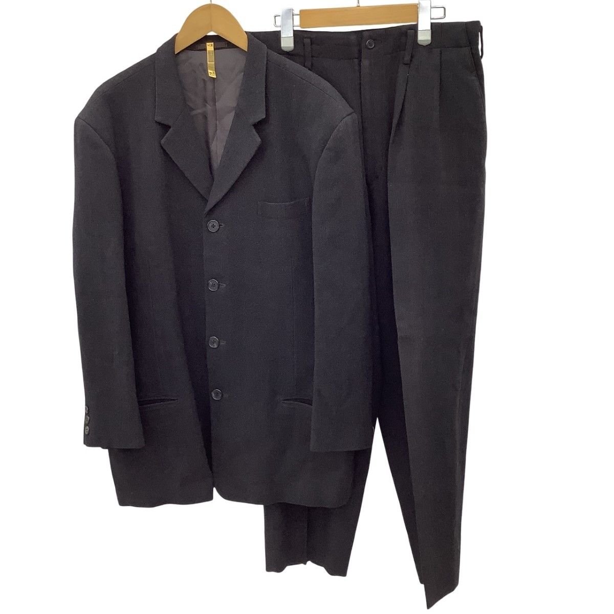 Y's 公式 ワイズ メンズ セットアップ スーツ SIZE M チャコールグレー