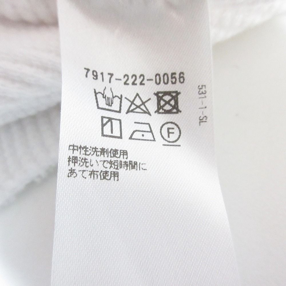 コットンワッフルショートスリーブ カットソー