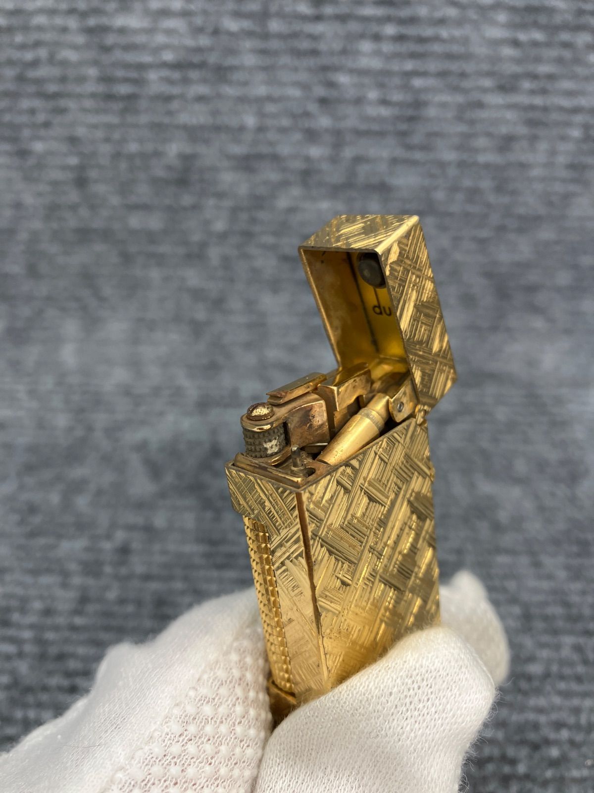 Dunhill ダンヒル ガスライター ローラライト ゴールド 5084