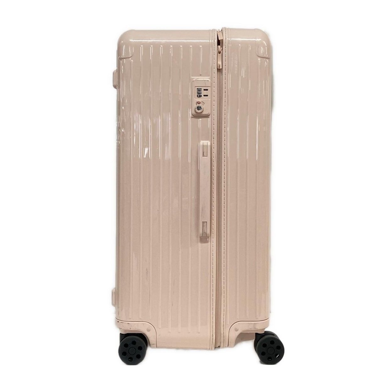 (美品)RIMOWAリモワ　ESSENTIAL トランク プラス キャリーケース エッセンシャル トランク プラス 軽量スーツケース | マットブラック