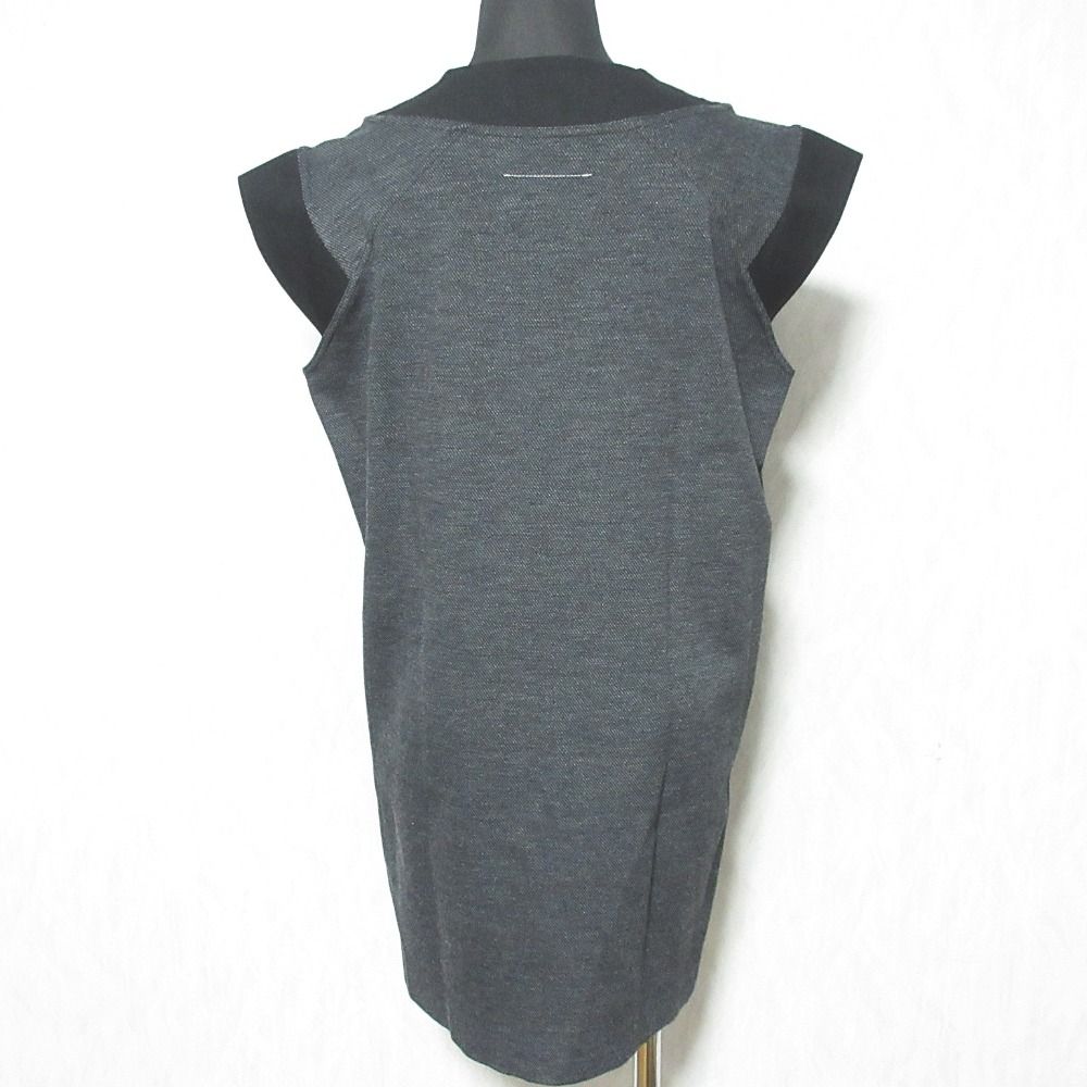 MM 6 エムエムシックス メゾンマルジェラ ワンピース サイズS グレー ブラック レディース 古着