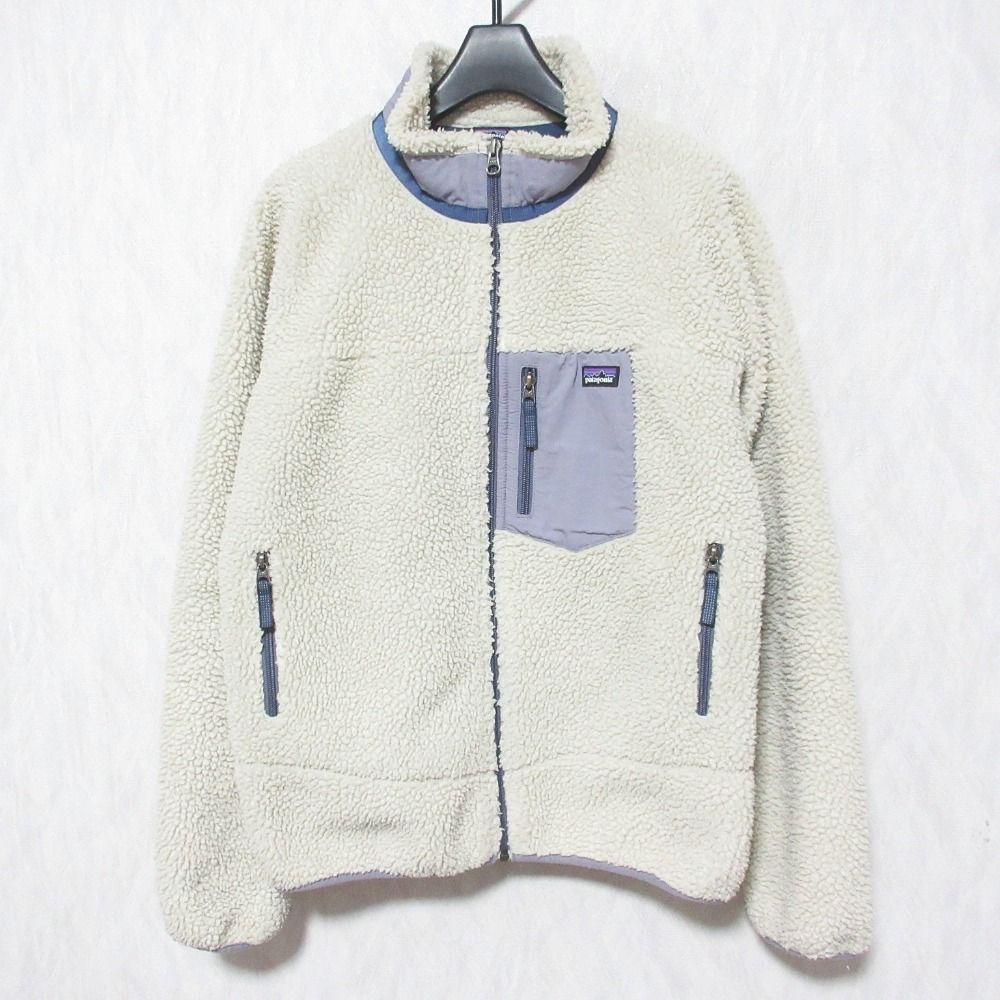 Patagonia パタゴニア レトロX フリースジャケット 65625 キッズサイズ XXL ベージュ キッズ 古着