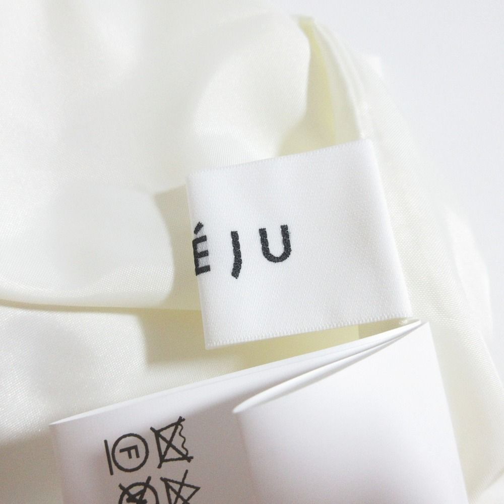  SOEJU ソージュ タックワイドパンツ S 00 PT 005 サイズL ホワイト レディース 古着 ワイドパンツ イージーパンツ パンツ