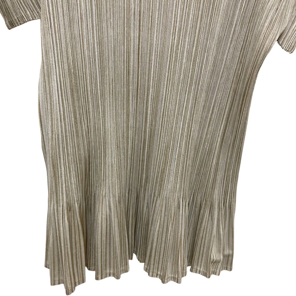 美品 PLEATS PLEASE プリーツプリーズ イッセイミヤケ ハイネック