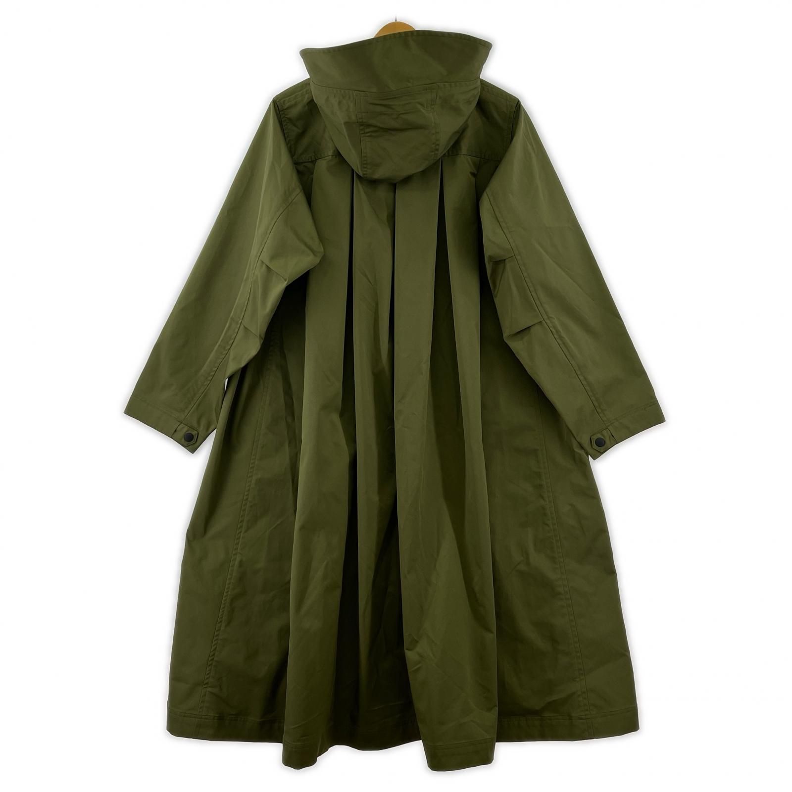 lelill レリル ミリタリーロングコート size36 カーキ